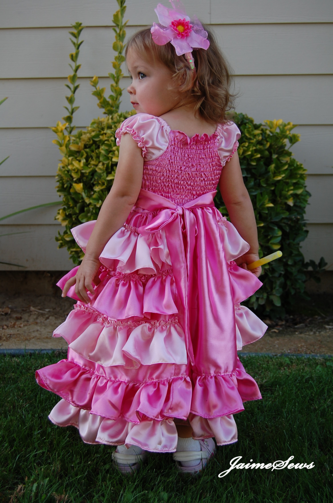The Fabric Market Satin | Sugarplum Princess Dress