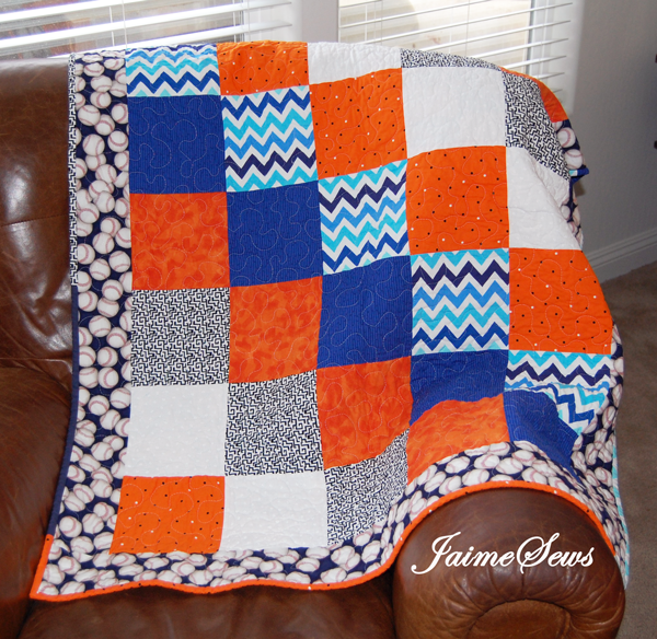 Simple Quilt by JaimeSews | TheFabricMarket.com