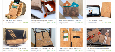 Treasury of Handmade items made with Cork Fabric! Get your cork fabric at thefabricmarket.com!