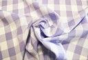 Large Gingham Gabardine - Lavender