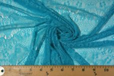 Turquoise Scallop Lace