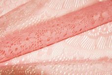 Light Pink Scallop Lace
