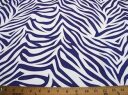 Zebra Gabardine - Dark Purple