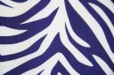 Zebra Gabardine - Dark Purple