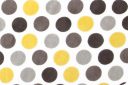 Mod Dots - Lemon & Silver