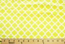 Lattice Flannel - Limon & White