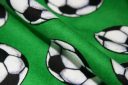 Kelly Soccer Ball Flannel