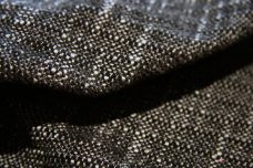 Tweed Chenille - Black & Charcoal