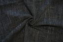 Crosshatch Chenille Tweed - Black & Slate