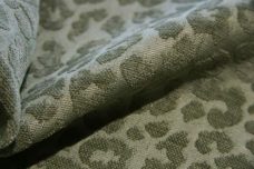 Cheetah Textured Chenille - Sage