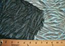 Black & Turquoise Zebra Lace