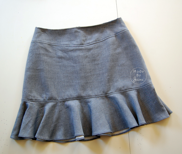 Self-Drafted Flounce Skirt | MadeByJaime for TheFabricMarket.com