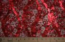 Wave Sequin Lace - Red