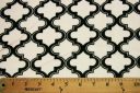 Moroccan Tile - White / Black