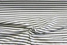 Small Stretch Knit Stripe - Grey