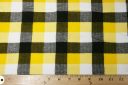 Large Gingham Stretch Knit - Yellow