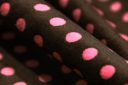 Small Dots - Hot Pink & Brown