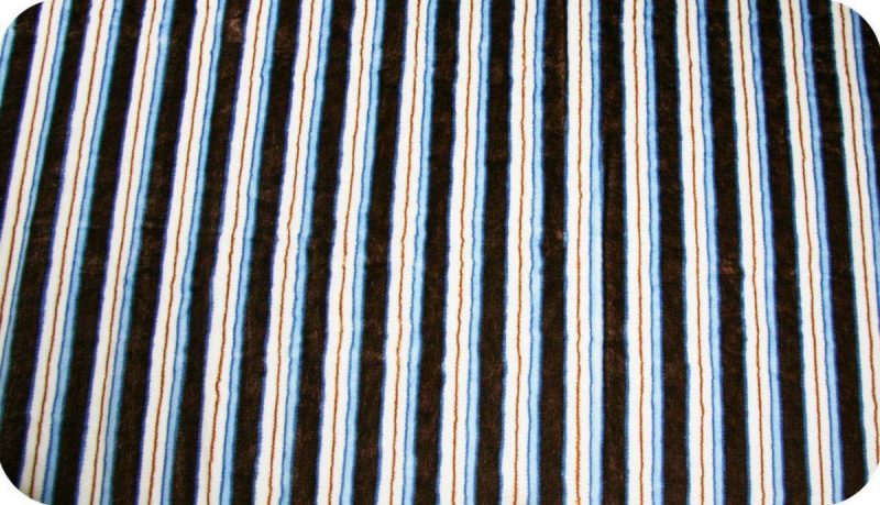 Various Stripe - Blue & Chocolate