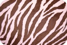 Zebra - Blush & Brown