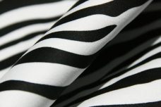 Zebra Polished Stretch Twill