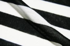 Black & Ivory Tissue Sweater Knit