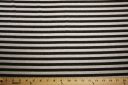 Charcoal & Ivory Double-sided Stripe Knit