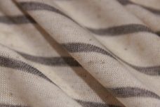 Parchment & Grey Large Pinstripe Knit