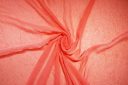 Coral Embossed Floral Chiffon