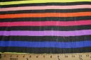 Large Stripe Chiffon - Bright