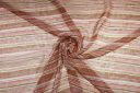 Various Stripe Chiffon - Pink & Brown