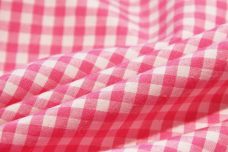 1/8" Gingham Poly/Cotton - Hot Pink