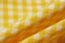1/4" Gingham Poly/Cotton - Yellow