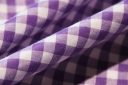 1/4" Gingham Poly/Cotton - Purple