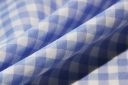 1/4" Gingham Poly/Cotton - Light Periwinkle