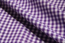 1/8" Gingham Poly/Cotton - Purple