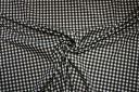 1/4" Gingham Poly/Cotton - Black