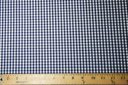 1/8" Gingham Poly/Cotton - Navy