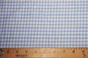 1/8" Gingham Poly/Cotton - Light Periwinkle