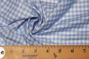 1/8" Gingham Poly/Cotton - Light Periwinkle
