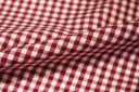 1/8" Gingham Poly/Cotton - Wine