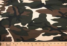 Large Army Green Camo Cotton