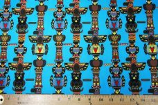 Totems Cotton - Turquoise