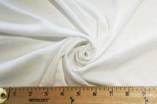 Grunge Cotton/Poly Knit - White