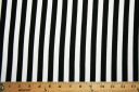 Black & White Stripe Rayon/Spandex Jersey