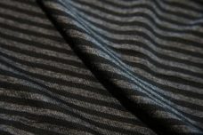 Mini Black & Charcoal Stripe Jersey