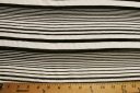 Black & Ivory Various Stripe Slub Tissue Jersey