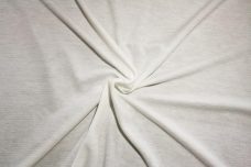 Soft White Layered Poly/Rayon Knit