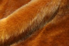 Pelted Mink Fur - Amber