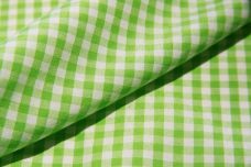 1/8" Gingham Poly/Cotton - Lime