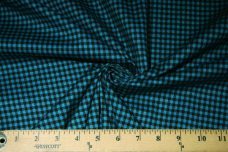 1/8" Gingham Twill - Teal